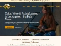 Website Screenshot SunPath Music