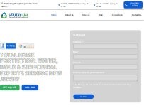Website Screenshot Healthy Way Waterproofing & Mold Remediation LLC