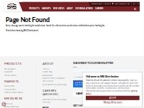 Website Screenshot SRS Building Products