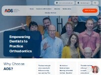 Website Screenshot American Orthodontic Society