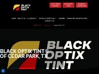Website Screenshot Black Optix Tint