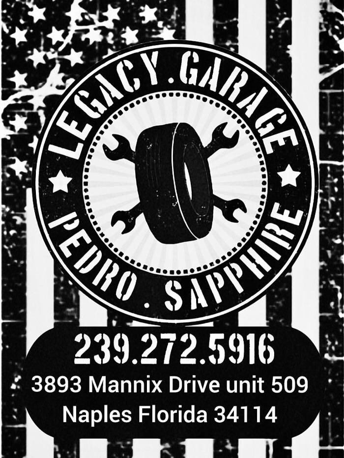 Images Legacy Garage Pedro & Sapphire
