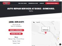 Website Screenshot Commercial Tire