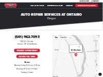 Website Screenshot Commercial Tire