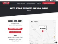 Website Screenshot Commercial Tire