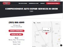 Website Screenshot Commercial Tire
