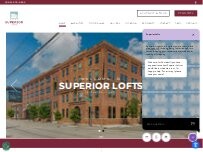 Website Screenshot Superior Lofts