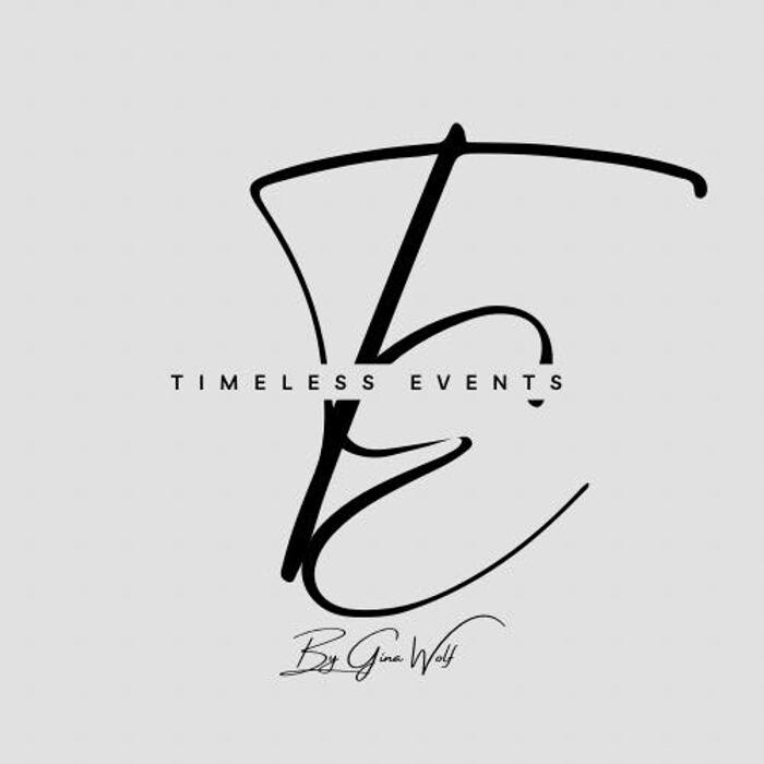 Timeless Events by Gina Wolf Logo