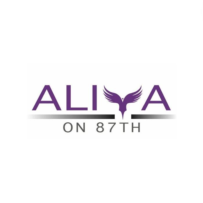 ALIYA on 87th Logo