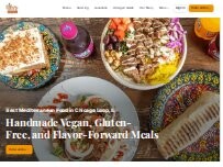 Website Screenshot Sila's mediterranean Restaurant #2
