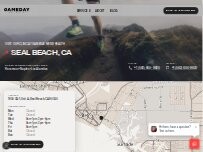 Website Screenshot Gameday Men's Health Seal Beach, CA