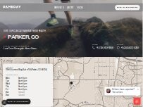 Website Screenshot Gameday Men's Health Parker, CO