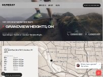Website Screenshot Gameday Men's Health Grandview Heights, OH