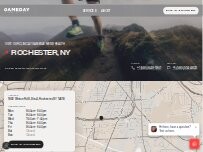 Website Screenshot Gameday Men's Health Rochester, NY