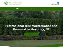 Website Screenshot R&J Tree & Lawn