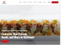 Website Screenshot Zato Thai Cuisine & Sushi Bar