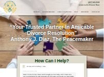 Website The Law Firm of Anthony J. Diaz