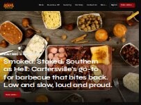 Website Screenshot Fire It Up BBQ