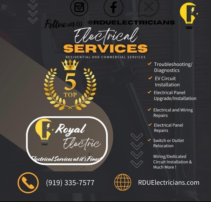 Images Royal Electric Services | Raleigh, NC