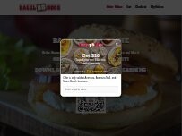 Website Screenshot Bagel Boss Miami Beach