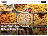 Website Screenshot Five O'clock Sports Bar & Grill