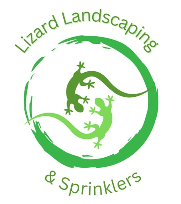 Lizard Landscaping & Sprinklers Logo