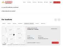 Website Screenshot Adobo Mexican Grill