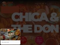 Website Screenshot Chica & The Don