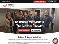 Website Screenshot Morgan Dental Care