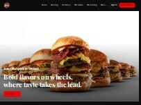 Website Screenshot The Burger Truck Detroit