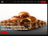Website Screenshot The Burger Truck Troy