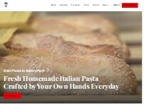 Website Screenshot Pasta Volo