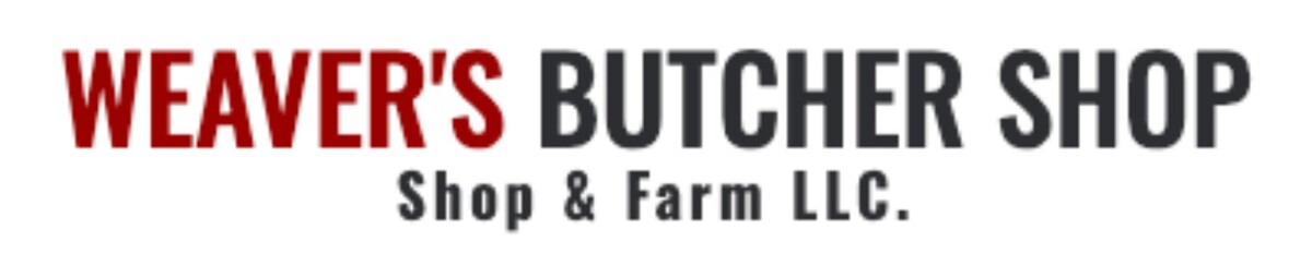 Weaver's Butcher Shop Logo