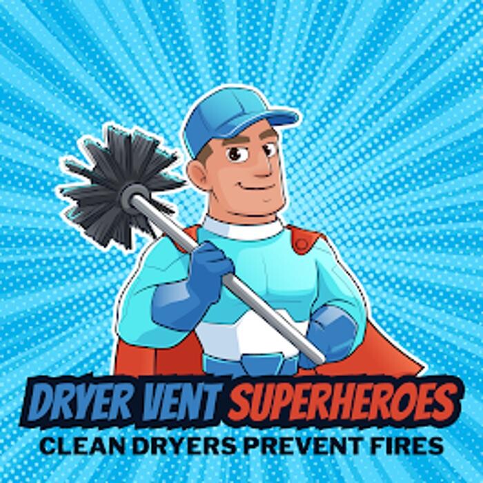 Dryer Vent Superheroes of Knoxville Logo