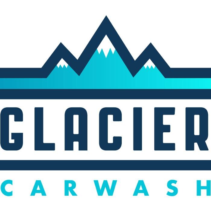 Glacier Car Wash Logo
