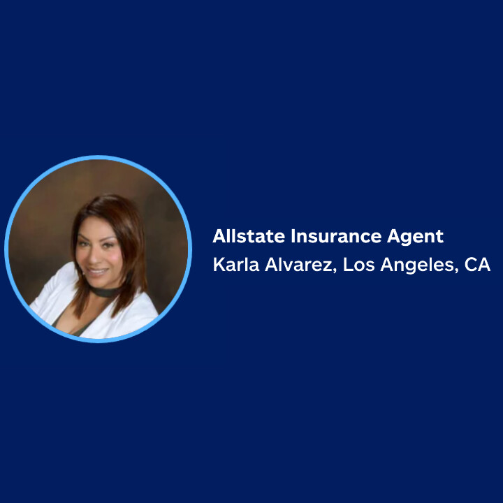 Karla Alvarez - Allstate Insurance Logo