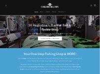 Website Screenshot St. Augustine Paddle Sports - Bait, Tackle, Paddle Fishing