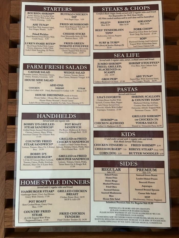 Images Luke's Pub & Steakhouse
