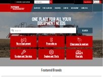 Website Screenshot Titan Machinery Dawson
