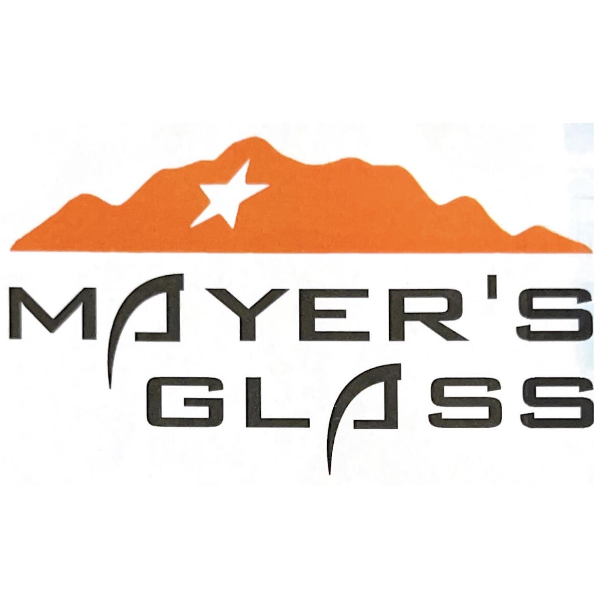 MAYER'S GLASS Logo