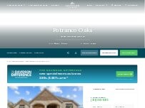 Website Davidson Homes at Potranco Oaks