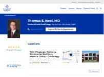 Website Screenshot Thomas E Noel, MD