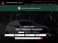 Website Screenshot LaFontaine Mitsubishi Lansing