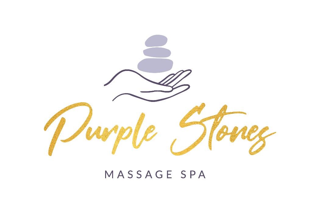 Images Purple Stones Family Massage