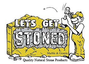 Let's Get Stoned Marble and Granite Logo