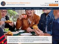 Website Screenshot The Gardens Assisted Living and Memory Care