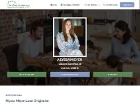 Website Screenshot Alyssa Meyer - VanDyk Mortgage Corporation