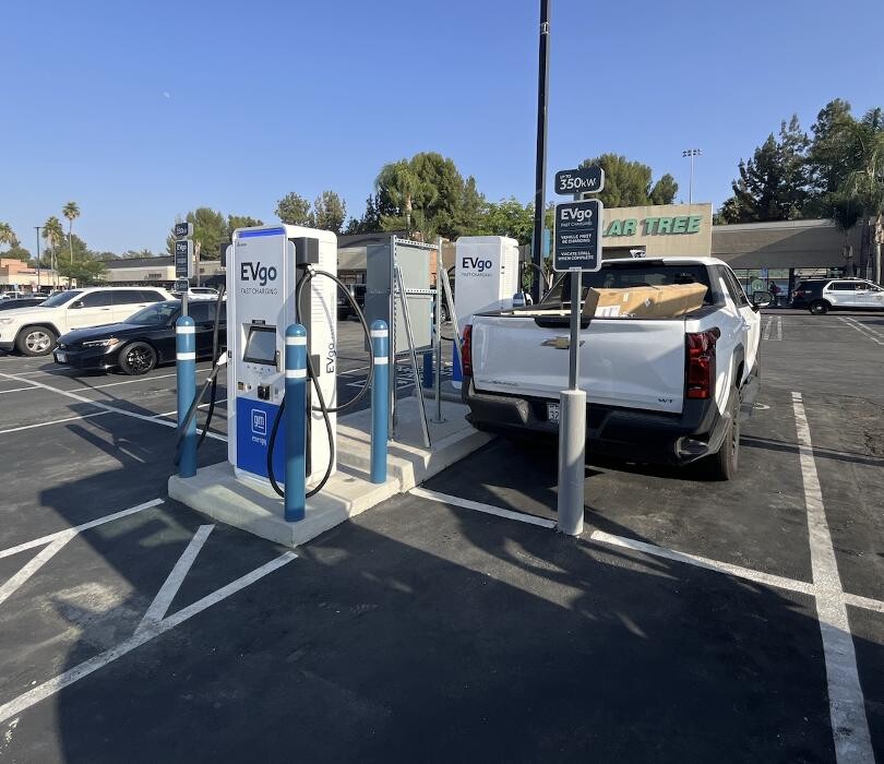 Images EVgo Car Charging Station