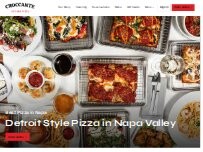 Website Screenshot CROCCANTE ARTISAN PIZZA