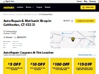 Website Screenshot Meineke Car Care Center